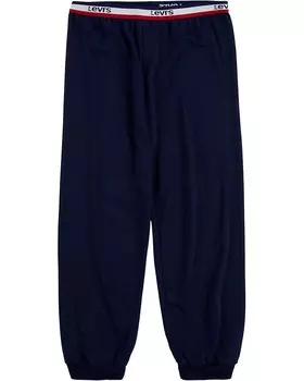 Брюки Levi's Kids Logo Knit Joggers, цвет Peacoat