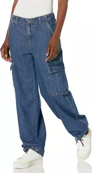 Брюки Levi's Womens 94 Baggy Cargo, цвет I'm Never Wrong Stone