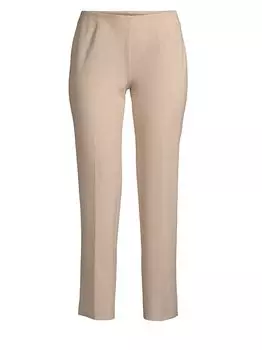 Брюки Lexington из ткани Jodhpur Lafayette 148 New York, хаки