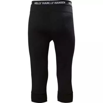 Брюки Lifa Merino Midweight 3/4 мужские Helly Hansen, черный