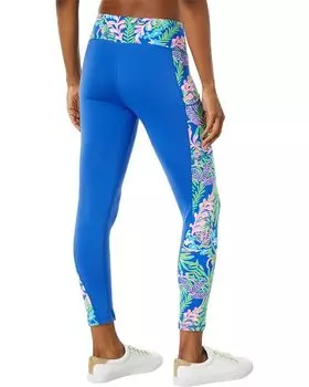 Брюки Lilly Pulitzer Weekend Mid-Rise Midi U, цвет Borealis Blue How You Like Me Prowl