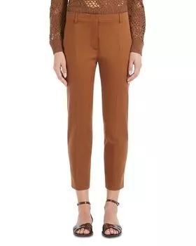 Брюки Lince Max Mara, коричневый