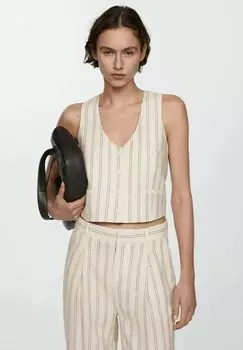 Брюки Linde Mango, слоновая кость