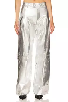 Брюки Line & Dot Tinsley, серебряный