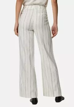 Брюки LINEN RICH WIDE LEG Marks & Spencer, разноцветный