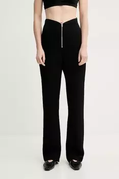 Брюки LINETT Nanushka, черный