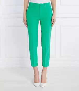 Брюки Liu Jo chino Regular Fit, зеленый