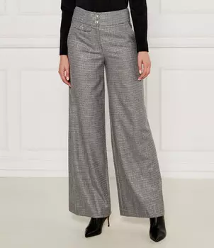 Брюки Liu Jo flare fit, серый