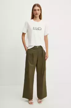 Брюки Liu Jo, зеленый