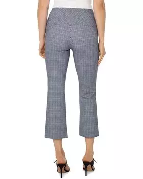 Брюки Liverpool Los Angeles Stella Kick Flare, цвет Cosmic Navy Mini Box Plaid
