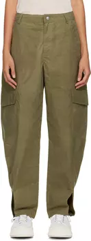 Брюки Liz цвета хаки YMC
