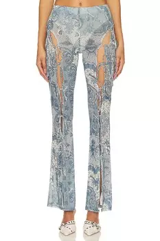 Брюки LOBA Natalia Cutout, синий