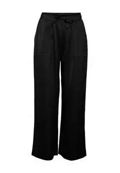 Брюки LOCKERE MIT KORDELZUG UND SEITENTASCHEN Noisy May, черный
