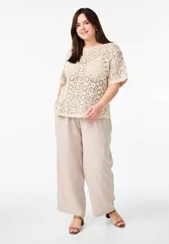 Брюки LOCKERE Zizzi, песочный