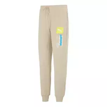 Брюки logo international sportswear pants 'beige' Puma, бежевый