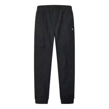Брюки logo side woven sports pants blue Fila, синий