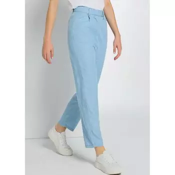 Брюки Lois Jeans Loose Pleated High Waist Chino, белый
