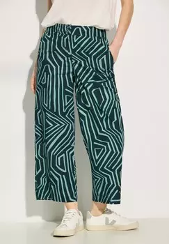 Брюки LOOSE FIT Cecil, цвет Mottled Dark Green