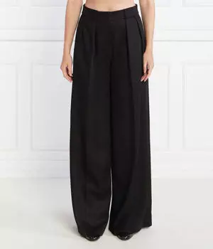 Брюки Loose fit Karl Lagerfeld, черный