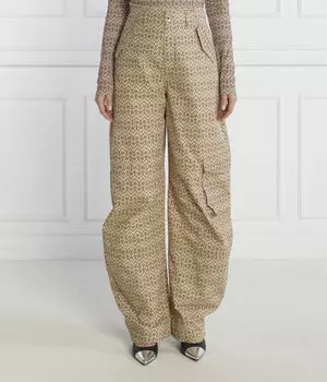 Брюки Loose Fit Patrizia Pepe, бежевый