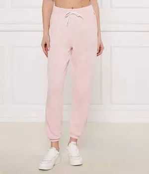 Брюки Loose fit Polo Ralph Lauren, розовый