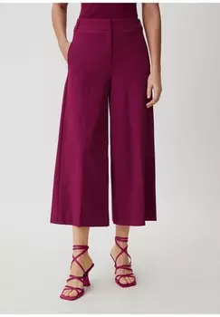 Брюки LOOSE MIT BGELFALTEN comma, цвет fuchsia