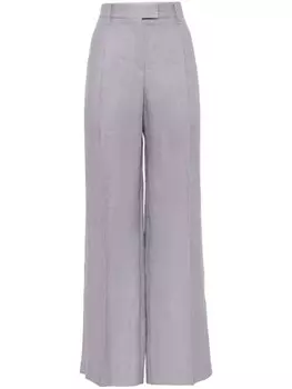 Брюки Loose Pleated Brunello Cucinelli, фиолетовый