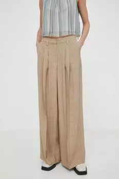 Брюки Lotus Herskind, бежевый