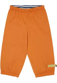 Брюки Loud + proud уличные, морковный, 100% биохлопок