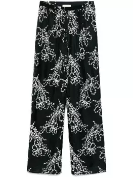 Брюки Loulou Studio Markos, черный