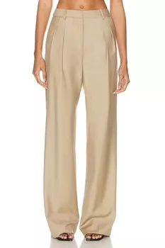 Брюки Loulou Studio Sbiru, бежевый