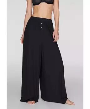 Брюки Lounge Pant - Модальный Шелковый Рубчик CUUP, черный