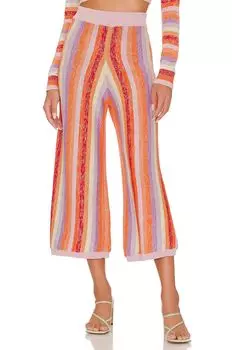 Брюки Lovers and Friends Believe, цвет Sunset Stripe