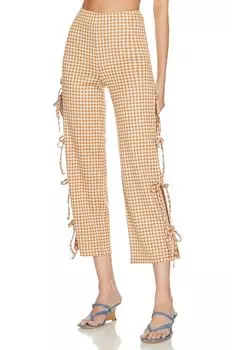 Брюки Lovers and Friends Chelsea, цвет Brown & White