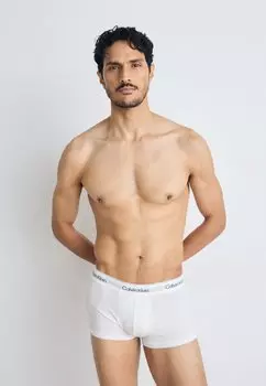 Брюки LOW RISE TRUNK 5 PACK ICON COTTON STRETCH Calvin Klein Underwear, белый