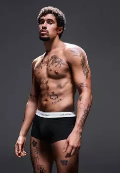 Брюки LOW RISE TRUNK ICON 3 PACK Calvin Klein Underwear, черный