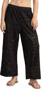 Брюки Lucky Brand Schiffli Matchback Pants, цвет Meteorite