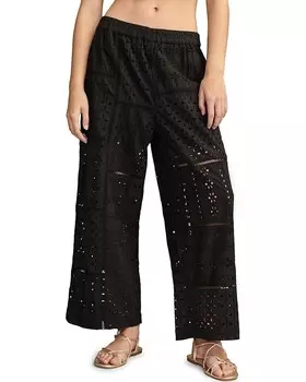 Брюки Lucky Brand Schiffli Matchback Pants, цвет Meteorite