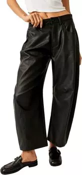 Брюки Lucky You Barrel Free People, черный