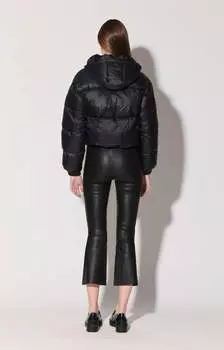 Брюки Luisa, черные - эластичная кожа Walter Baker