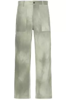 Брюки lukas с волнистым узором Norse Projects, коричневый