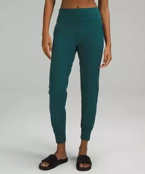 Брюки Lululemon, зеленый