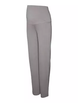 Брюки LUNA STRAIGHT PANTS MAMALICIOUS, серый