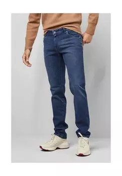 Брюки M5 Slim MEYER, темно-синий