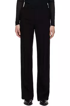 Брюки Maaike с расклешенными штанинами для комфорта Ann Demeulemeester, черный