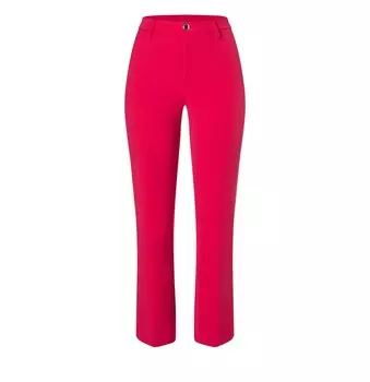 Брюки MAC Flared Pleated Pants Aida Kick, цвет fire red