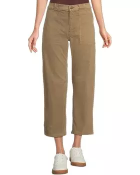 Брюки Madewell Non Denim Utility Barrel Leg, цвет Safari Khaki