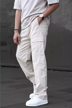 Брюки Madmext, бежевый