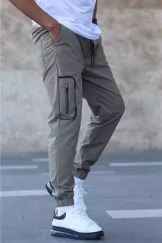 Брюки Madmext, хаки