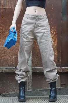 Брюки Madmext, кремовый